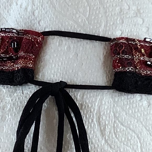 Beautiful NWT Sue Wong dressy top with beaded accents - Picture 3 of 11